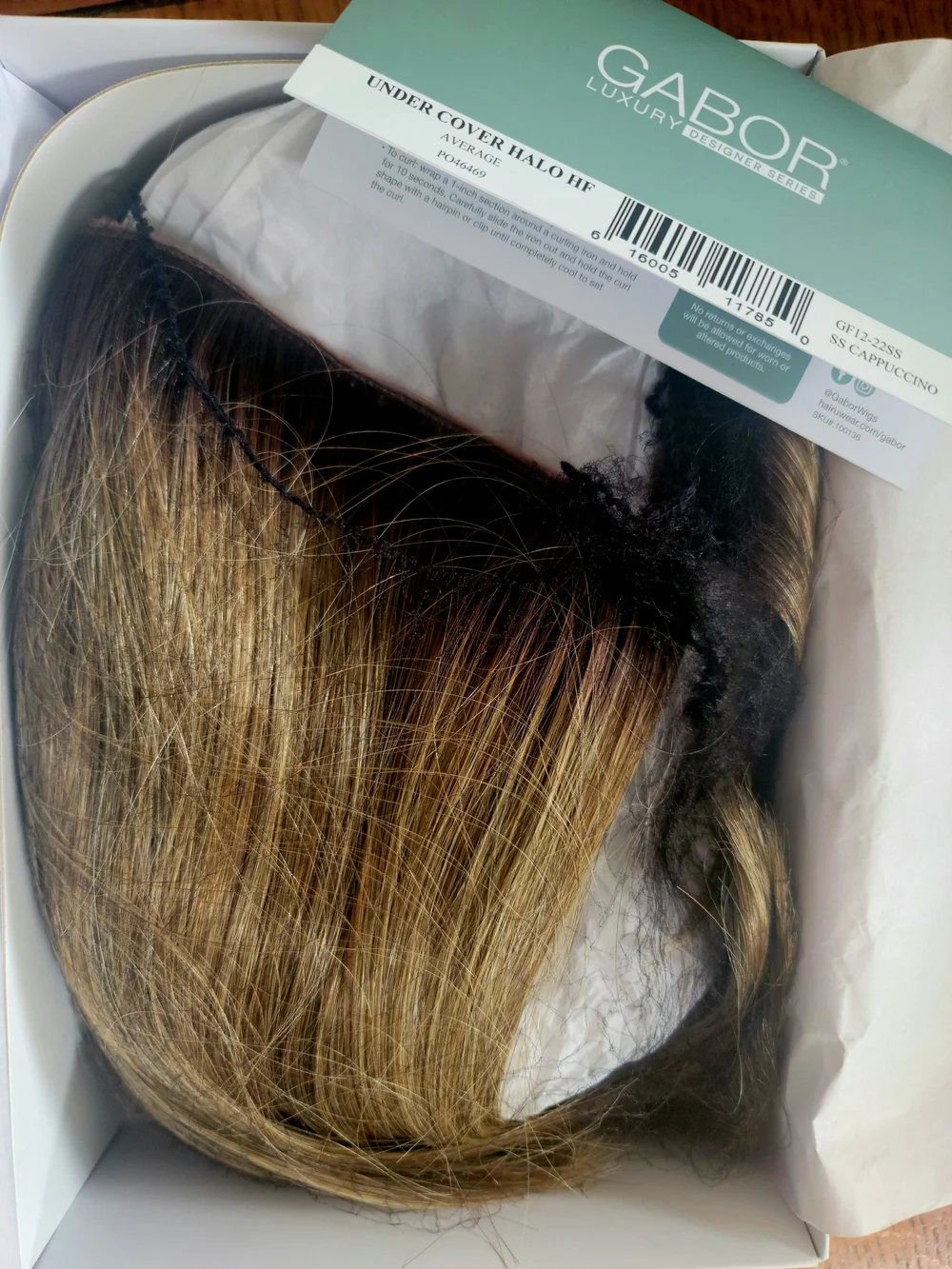 NEW Under Cover Halo By Gabor